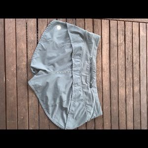 SOLDGreen lululemon shorts speed up shorts 2.5